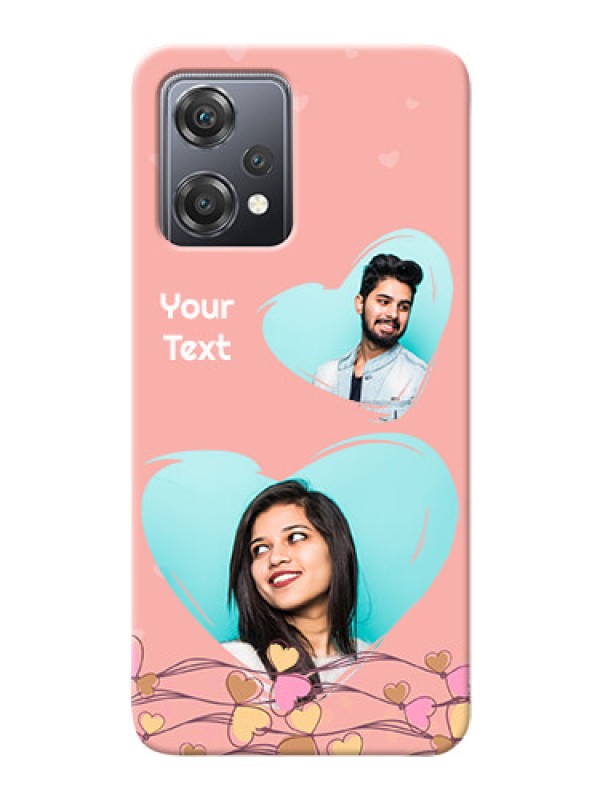 Custom Nord CE 2 Lite 5G customized phone cases: Love Doodle Design