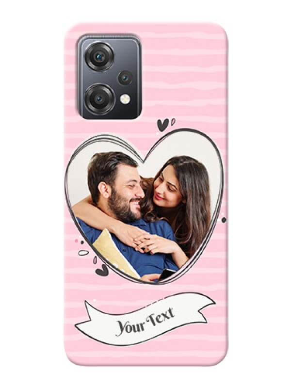 Custom Nord CE 2 Lite 5G custom mobile phone covers: Vintage Heart Design