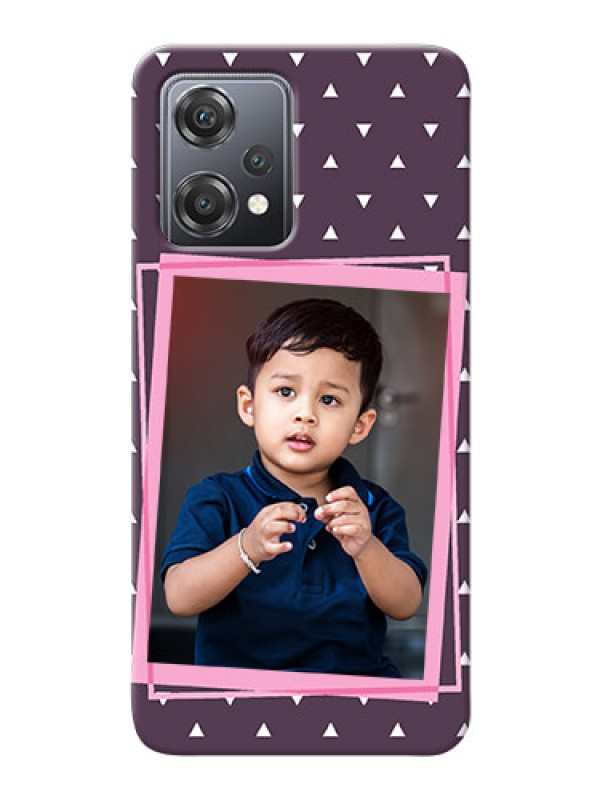 Custom Nord CE 2 Lite 5G Phone Cases: Triangle Pattern Dotted Design