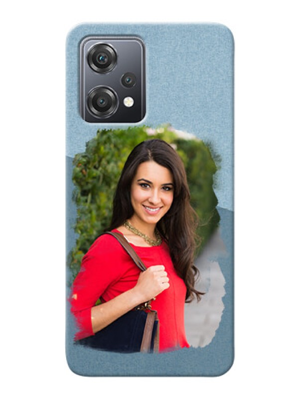 Custom Nord CE 2 Lite 5G custom mobile phone covers: Grunge Line Art Design