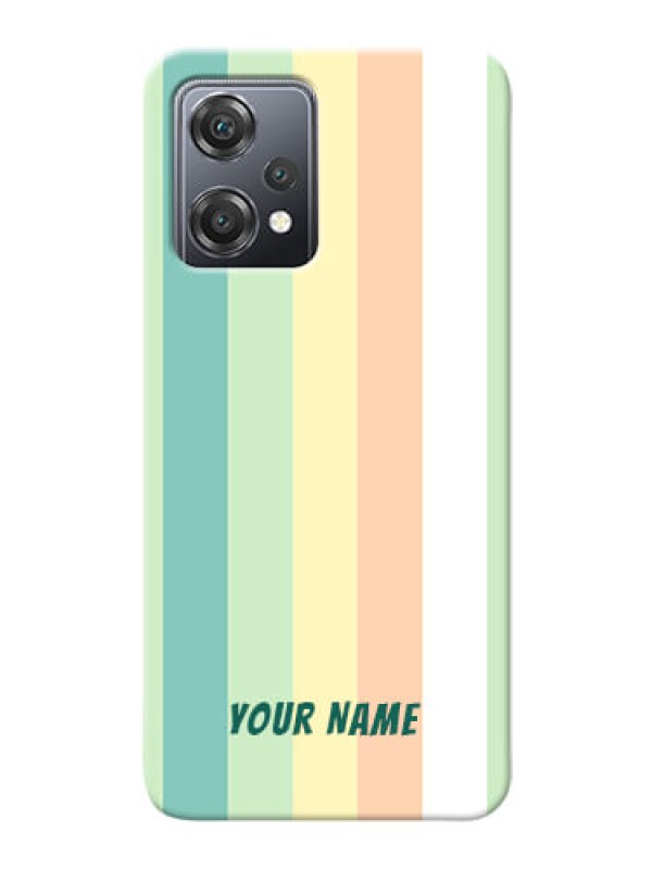 Custom OnePlus Nord Ce 2 Lite 5G Back Covers: Multi-colour Stripes Design