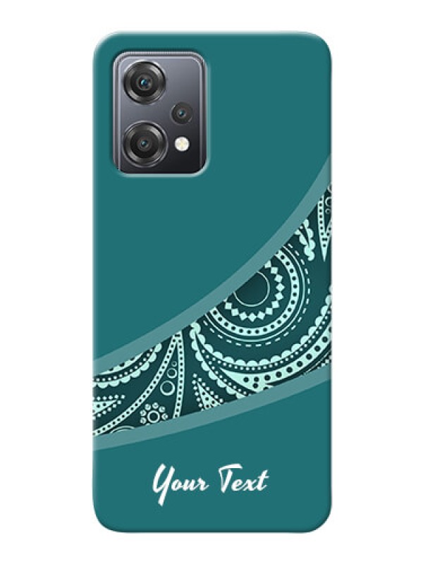 Custom OnePlus Nord Ce 2 Lite 5G Custom Phone Covers: semi visible floral Design