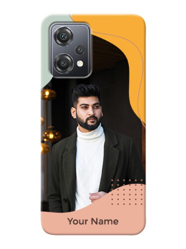 Custom OnePlus Nord Ce 2 Lite 5G Custom Phone Cases: Tri-coloured overlay design