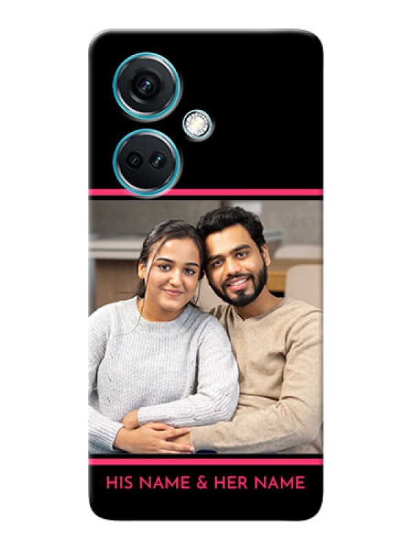 Custom Nord CE 3 5G Mobile Covers With Add Text Design