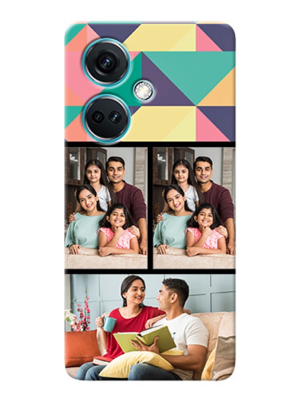 Custom Nord CE 3 5G personalised phone covers: Bulk Pic Upload Design