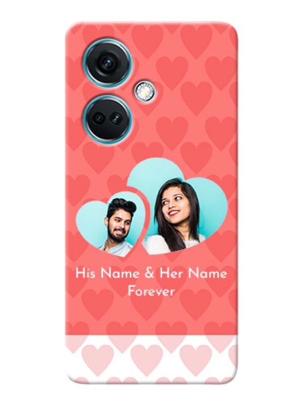 Custom Nord CE 3 5G personalized phone covers: Couple Pic Upload Design
