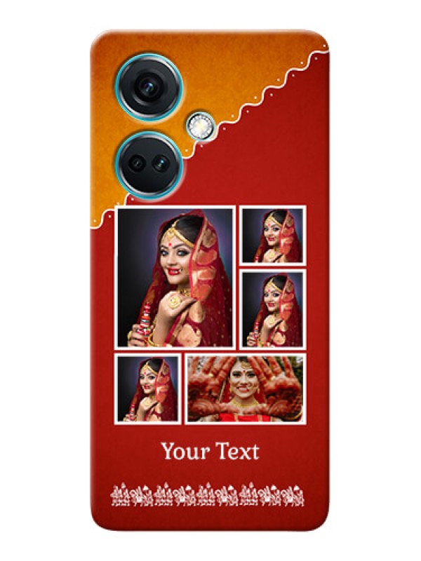 Custom Nord CE 3 5G customized phone cases: Wedding Pic Upload Design