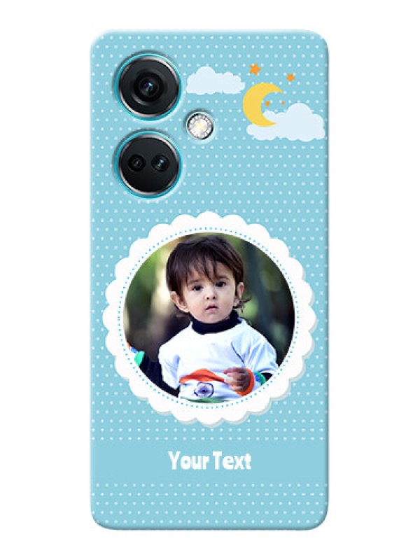 Custom Nord CE 3 5G mobile cases online: violet Pattern Design