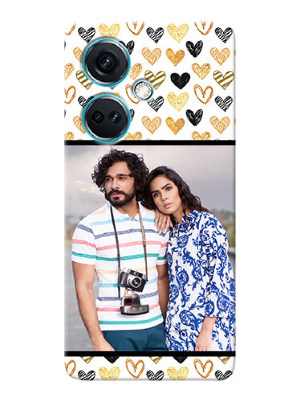 Custom Nord CE 3 5G Personalized Mobile Cases: Love Symbol Design