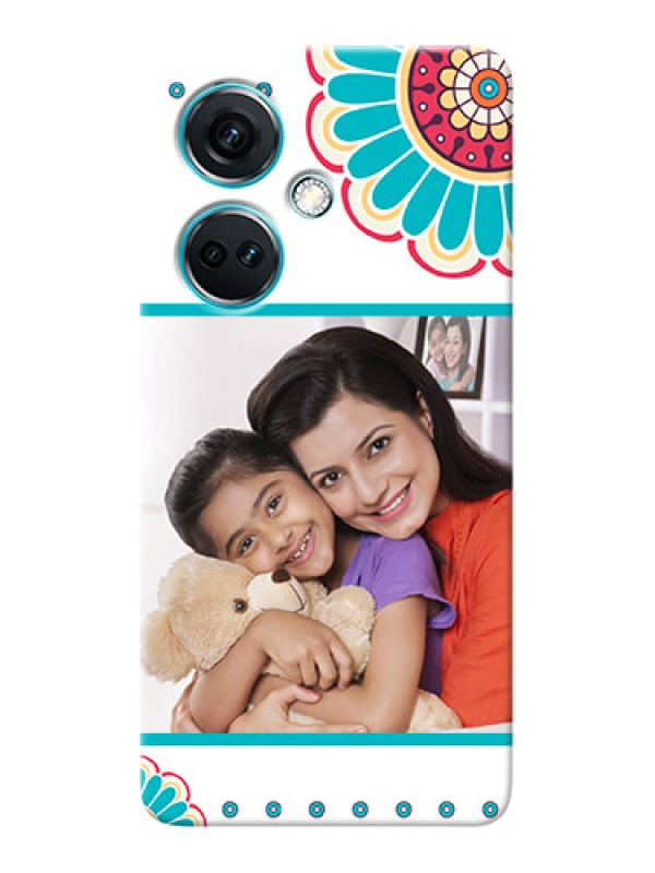 Custom Nord CE 3 5G custom mobile phone cases: Flower Design