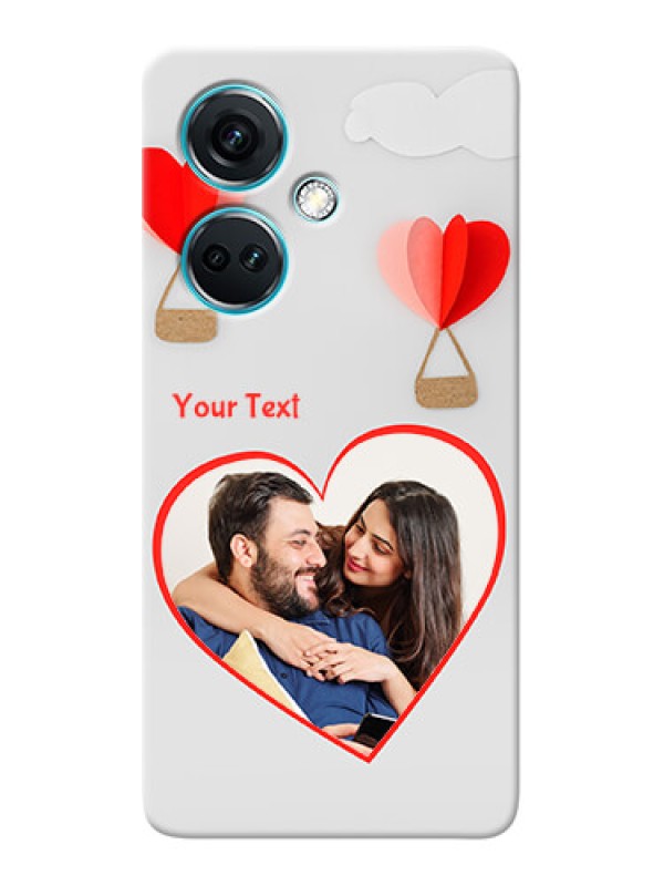 Custom Nord CE 3 5G Phone Covers: Parachute Love Design