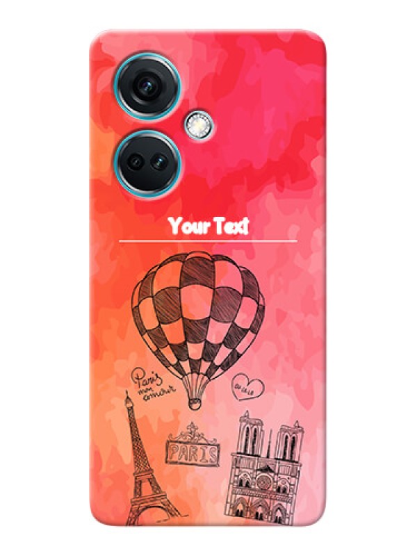 Custom Nord CE 3 5G Personalized Mobile Covers: Paris Theme Design