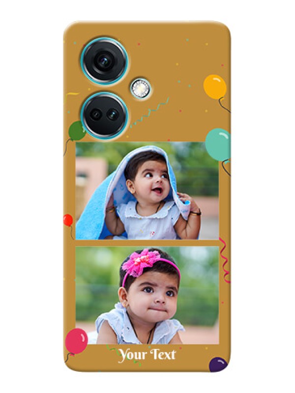 Custom Nord CE 3 5G Phone Covers: Image Holder with Birthday Celebrations Design
