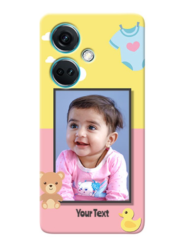 Custom Nord CE 3 5G Back Covers: Kids 2 Color Design