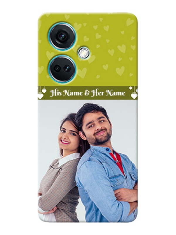 Custom Nord CE 3 5G custom mobile covers: You & Me Heart Design