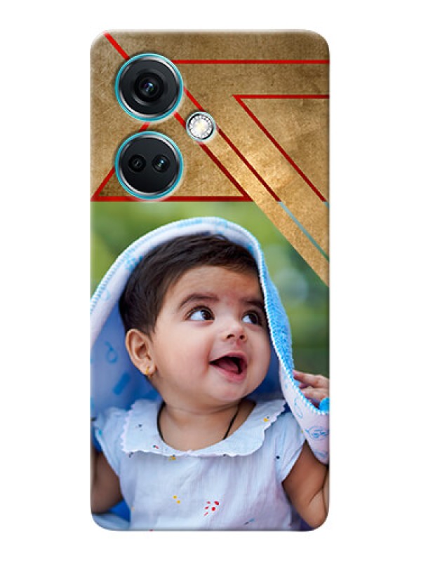 Custom Nord CE 3 5G mobile phone cases: Gradient Abstract Texture Design