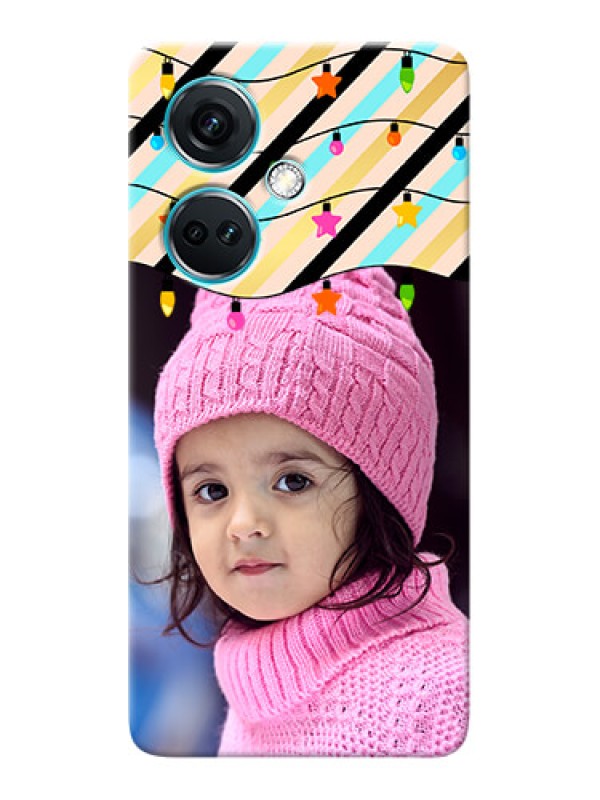 Custom Nord CE 3 5G Personalized Mobile Covers: Lights Hanging Design