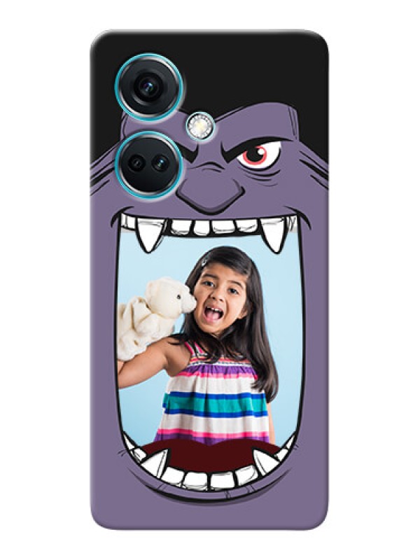 Custom Nord CE 3 5G Personalised Phone Covers: Angry Monster Design