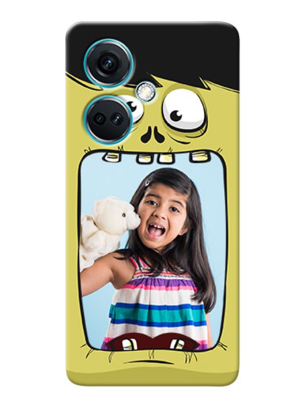 Custom Nord CE 3 5G Mobile Covers: Cartoon monster back case Design