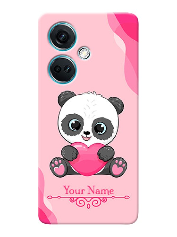 Custom Nord CE 3 5G Custom Mobile Case with Cute Panda Design