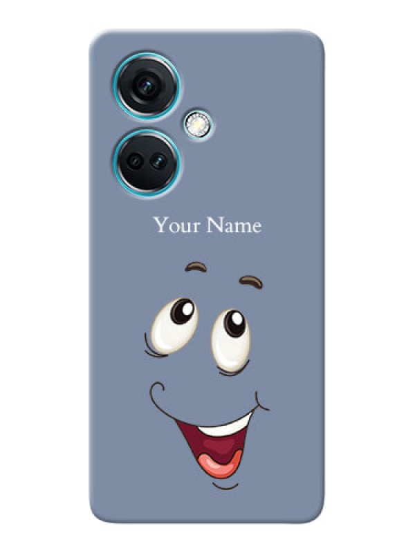 Custom Nord CE 3 5G Photo Printing on Case with Laughing Cartoon Face Design