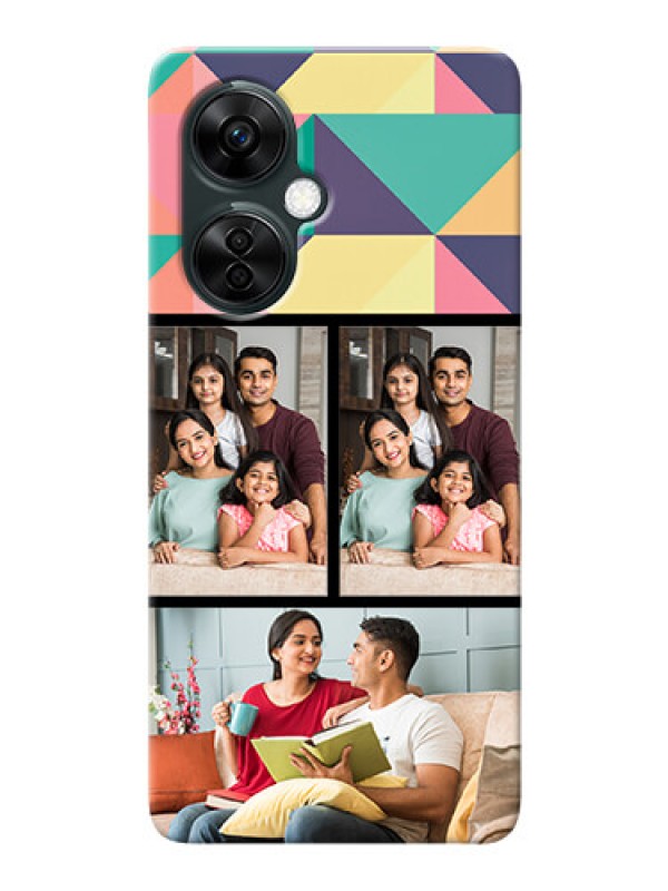 Custom OnePlus Nord CE 3 Lite 5G personalised phone covers: Bulk Pic Upload Design