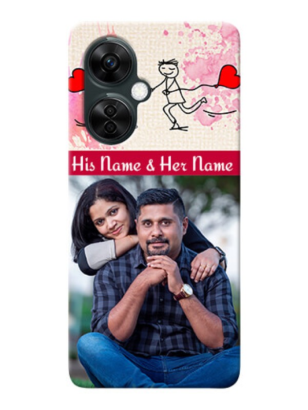 Custom OnePlus Nord CE 3 Lite 5G phone back covers: You and Me Case Design