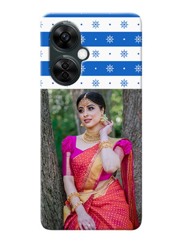 Custom OnePlus Nord CE 3 Lite 5G custom mobile covers: Snow Pattern Design