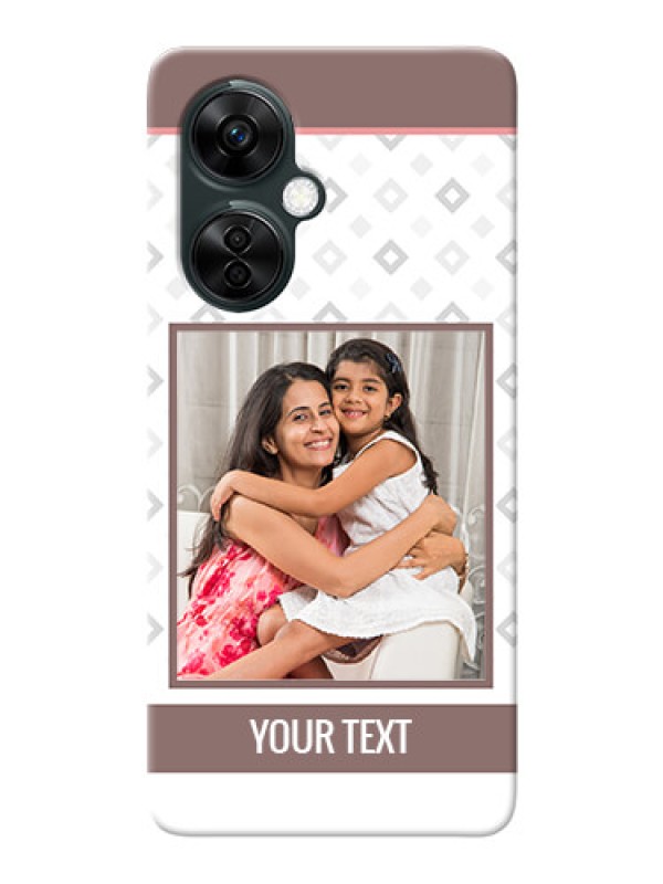 Custom OnePlus Nord CE 3 Lite 5G custom back covers: Simple Diamond Design