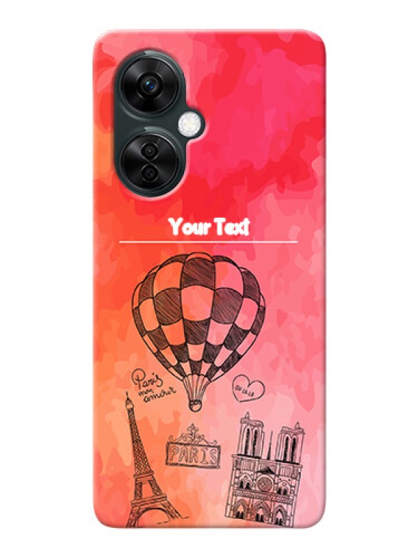 Custom OnePlus Nord CE 3 Lite 5G Personalized Mobile Covers: Paris Theme Design