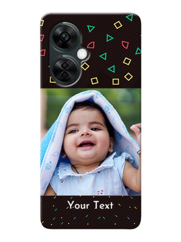 Custom OnePlus Nord CE 3 Lite 5G custom mobile cases with confetti birthday design