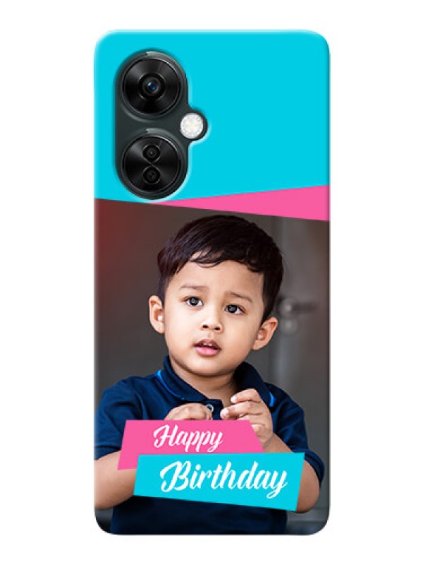 Custom OnePlus Nord CE 3 Lite 5G Mobile Covers: Image Holder with 2 Color Design