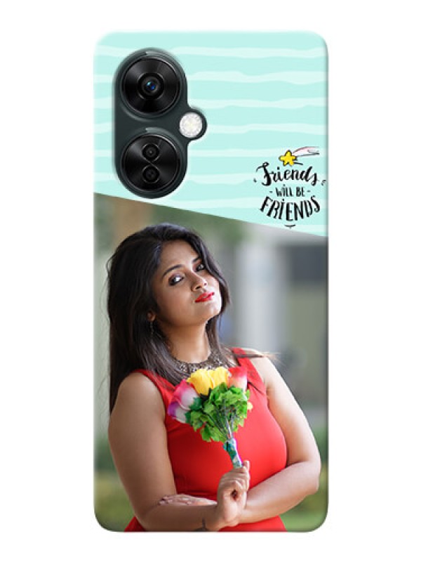 Custom OnePlus Nord CE 3 Lite 5G Mobile Back Covers: Friends Picture Icon Design