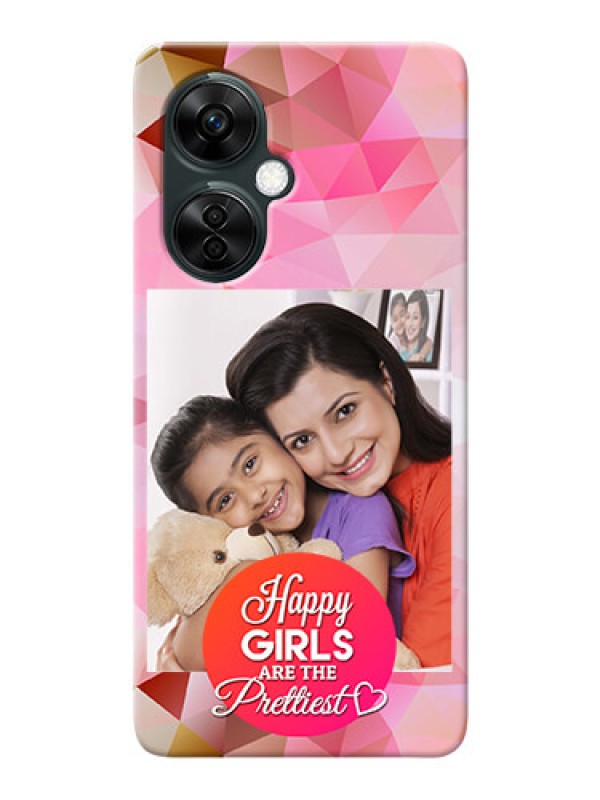 Custom OnePlus Nord CE 3 Lite 5G Personalized Phone Covers: Abstract Triangle Design