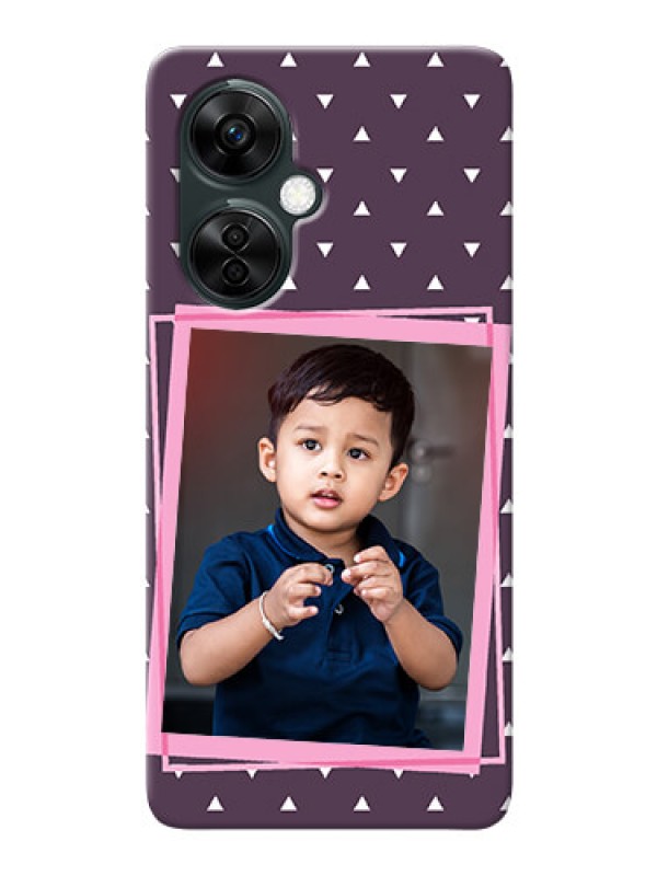 Custom OnePlus Nord CE 3 Lite 5G Phone Cases: Triangle Pattern Dotted Design