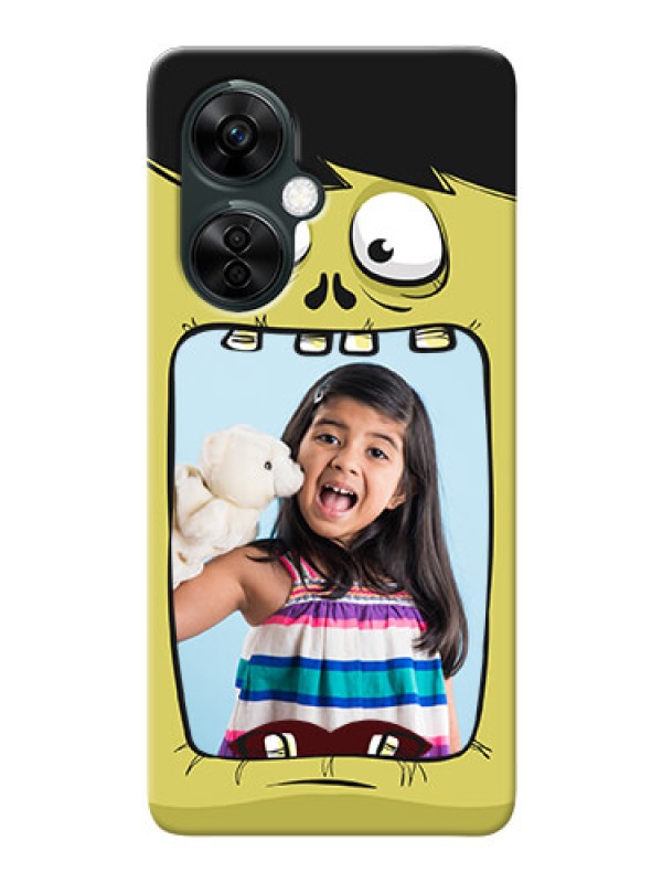 Custom OnePlus Nord CE 3 Lite 5G Mobile Covers: Cartoon monster back case Design