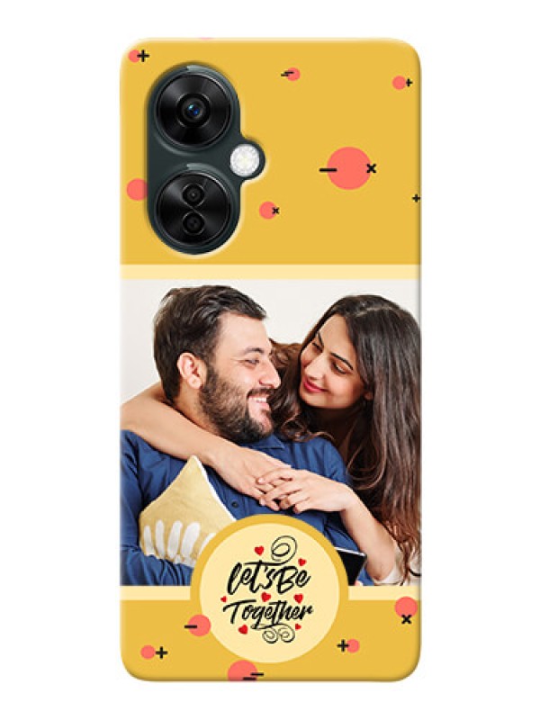 Custom OnePlus Nord Ce 3 Lite 5G Back Covers: Lets be Together Design