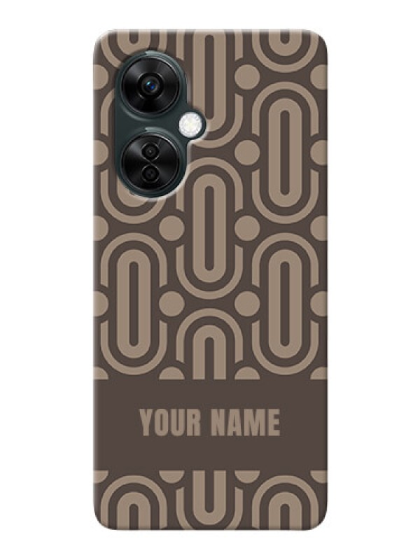 Custom OnePlus Nord Ce 3 Lite 5G Custom Phone Covers: Captivating Zero Pattern Design