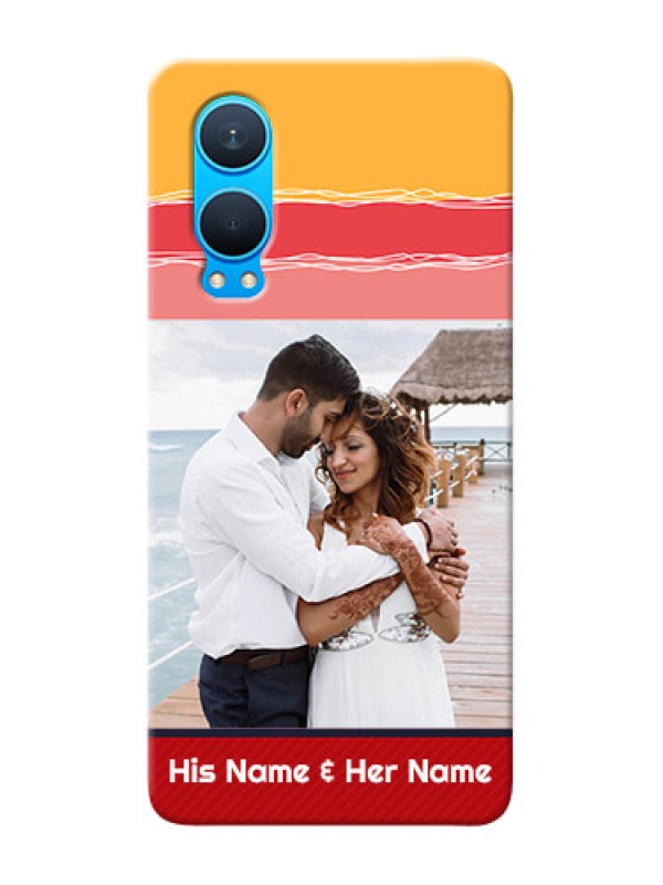 Custom OnePlus Nord CE 4 Lite 5G custom mobile phone covers: Colorful Case Design