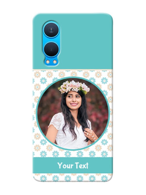 Custom OnePlus Nord CE 4 Lite 5G Custom Mobile Back Covers: Beautiful Flowers Design