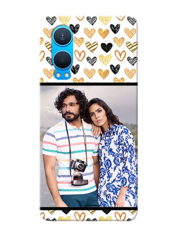 Custom OnePlus Nord CE 4 Lite 5G Personalized Mobile Cases: Love Symbol Design