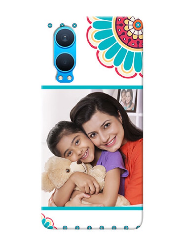 Custom OnePlus Nord CE 4 Lite 5G custom mobile phone cases: Flower Design