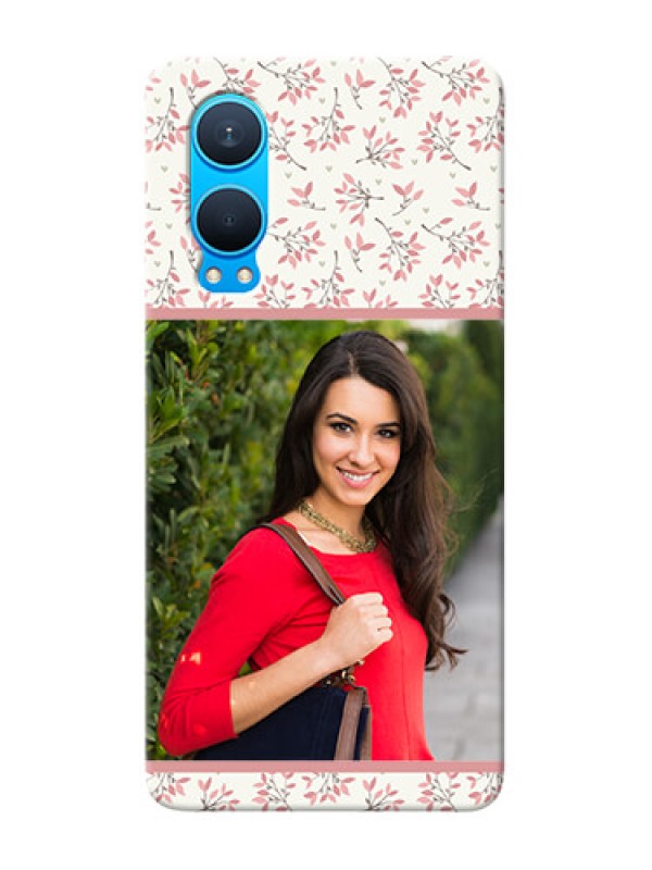 Custom OnePlus Nord CE 4 Lite 5G Back Covers: Premium Floral Design