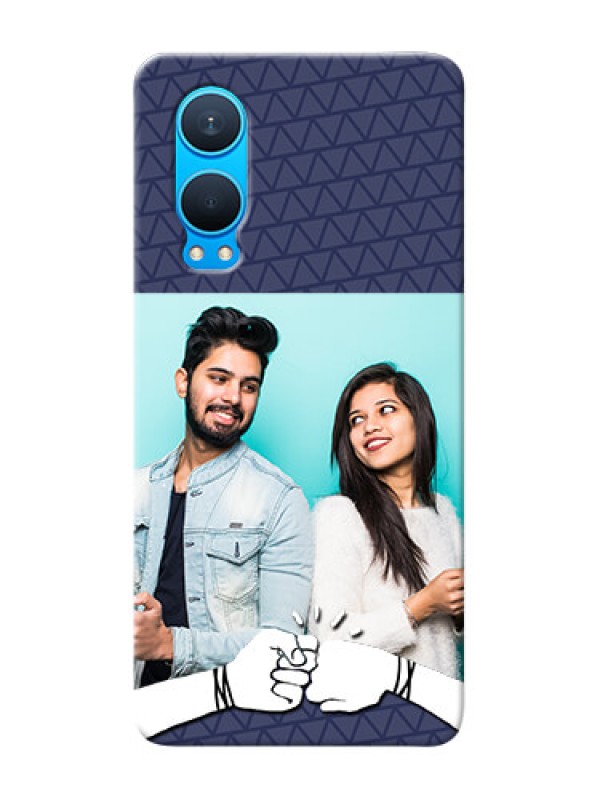 Custom OnePlus Nord CE 4 Lite 5G Mobile Covers Online with Best Friends Design