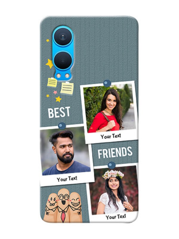 Custom OnePlus Nord CE 4 Lite 5G Mobile Cases: Sticky Frames and Friendship Design