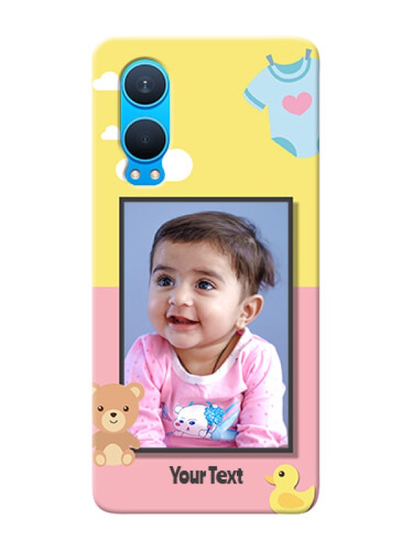 Custom OnePlus Nord CE 4 Lite 5G Back Covers: Kids 2 Color Design