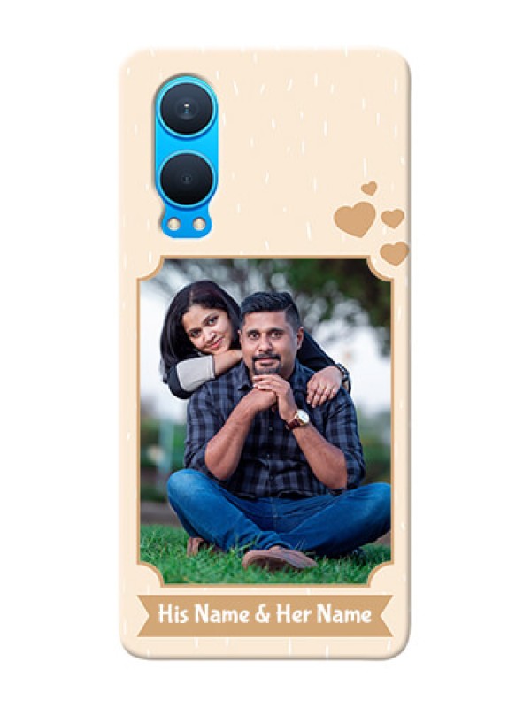 Custom OnePlus Nord CE 4 Lite 5G mobile phone cases with confetti love design