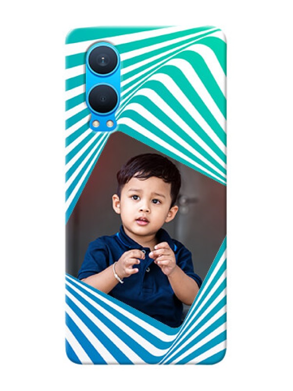 Custom OnePlus Nord CE 4 Lite 5G Personalised Mobile Covers: Abstract Spiral Design