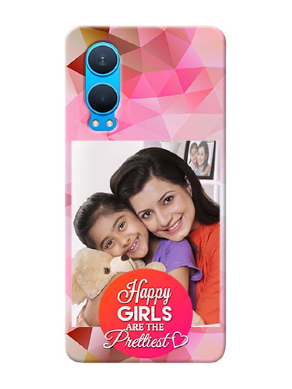 Custom OnePlus Nord CE 4 Lite 5G Personalized Phone Covers: Abstract Triangle Design