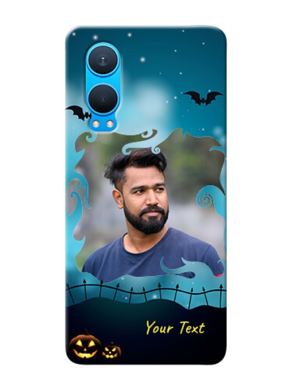Custom OnePlus Nord CE 4 Lite 5G Personalised Phone Cases: Halloween frame design